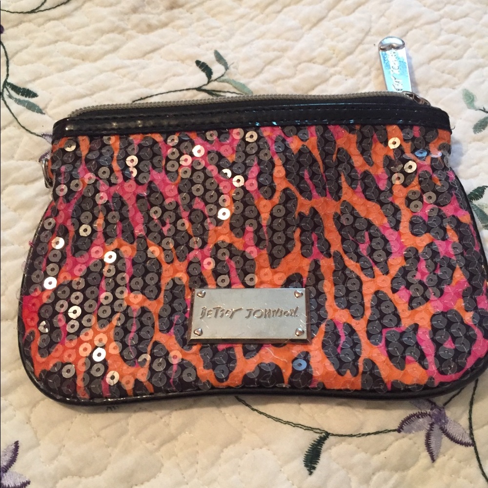 Betsy Johnson wristlet